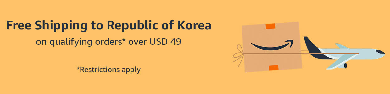 Free International Shipping to Republic of Korea