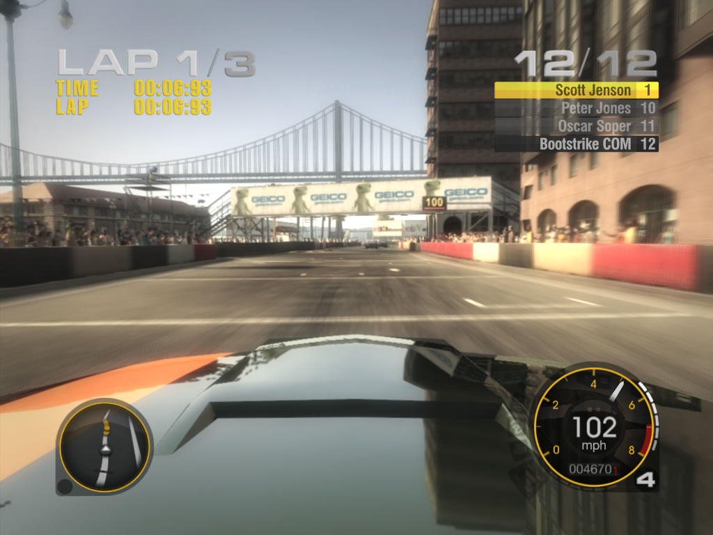 Gameplay - Race Driver: GRID (PC)