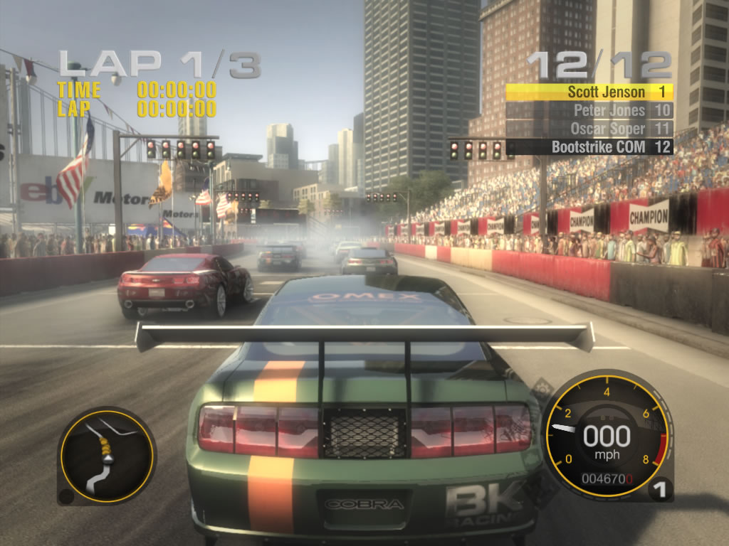 Gameplay - Race Driver: GRID (PC)