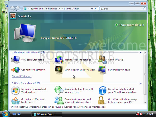 Windows Vista Desktop