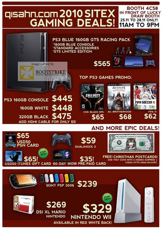 Qisahn Com PS3 Blue GTS Racing Pack Console PSN Card DualShock ...