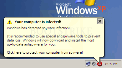 Your computer is infected!